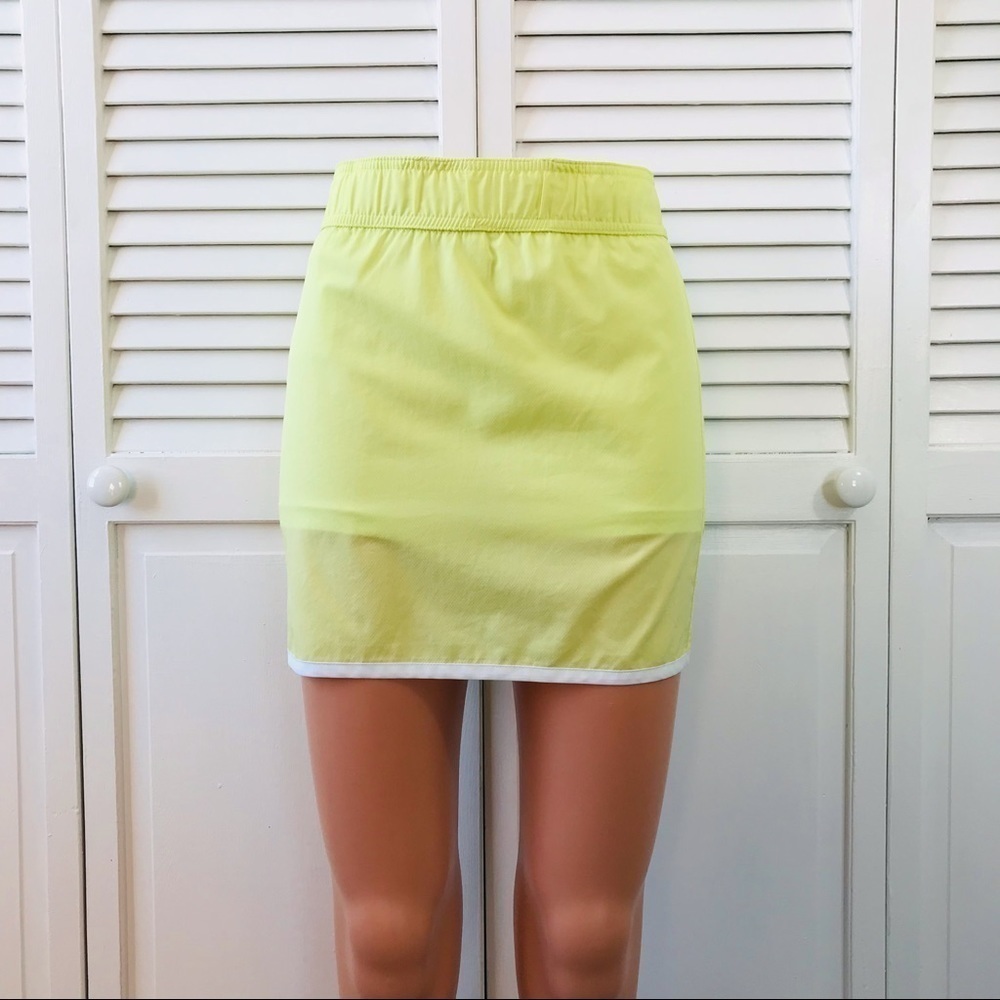 2/$25 COLUMBIA Neon Green Omni-Wick Skort Size Extra Large